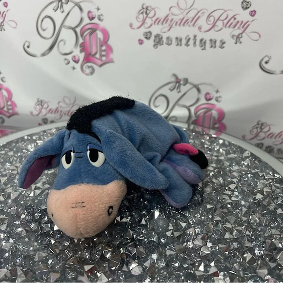Disney Other - Disney EYORE plushie Winnie the Pooh stuffed toy mini cute donkey vintage 🎀